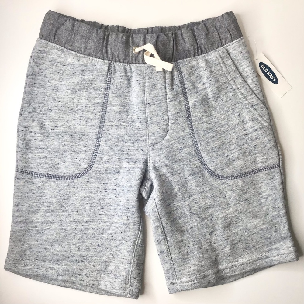 Old Navy Gray Kids M Medium 8 Boys Shorts Fleece